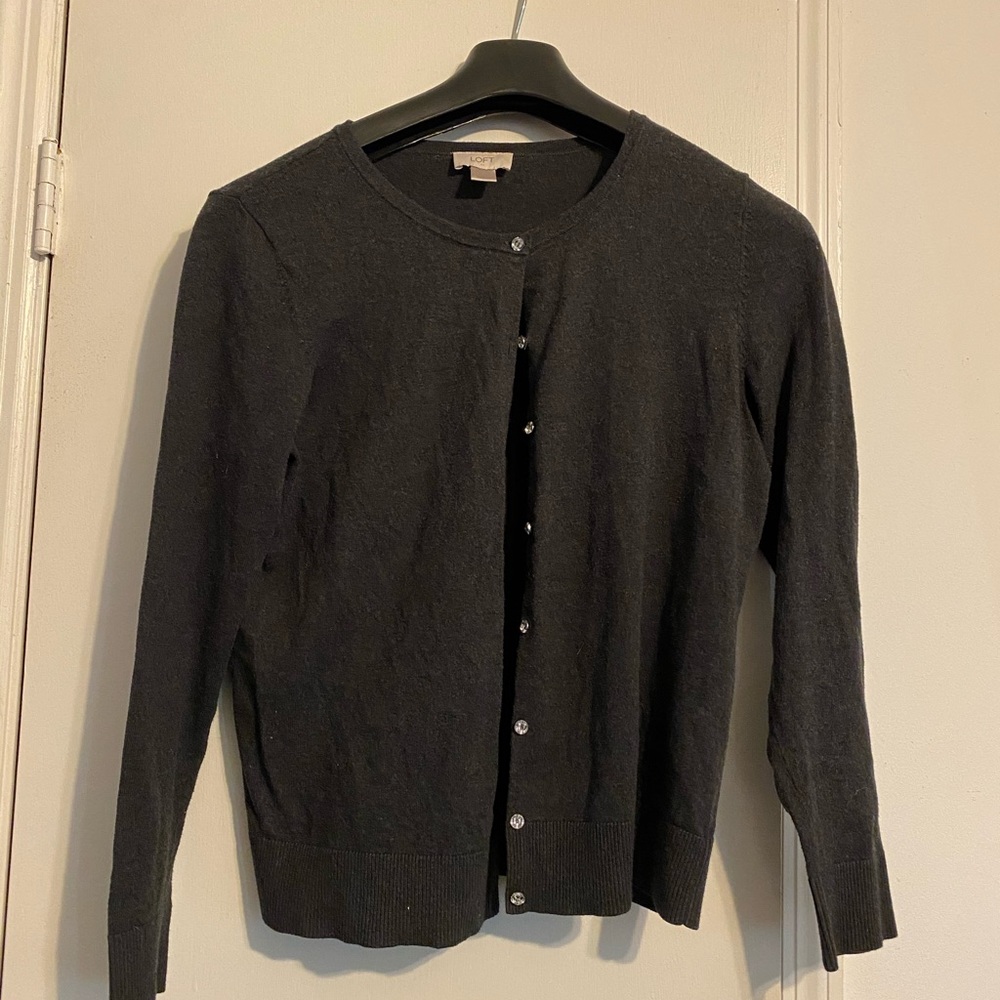 Loft cardigan size large